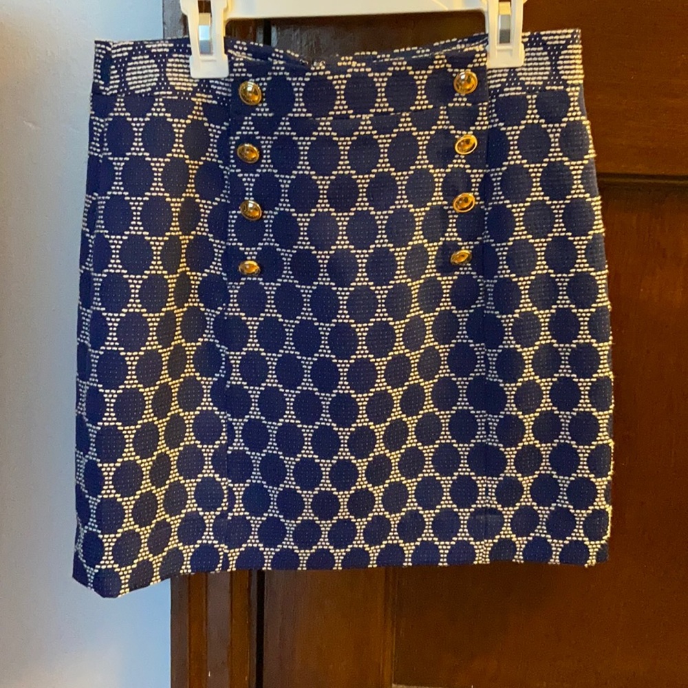 Antonio Melani Blue Skirt